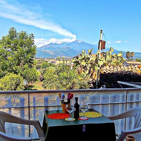 Casa Del Sole Con Vista Sull'Etna A 200 Mt Dal Mare Villa Acireale Exteriör bild