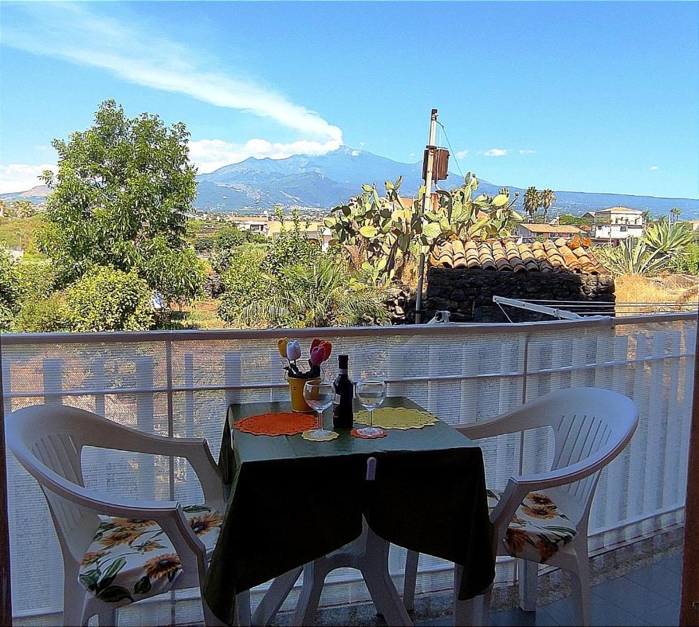 Casa Del Sole Con Vista Sull'Etna A 200 Mt Dal Mare Villa Acireale Exteriör bild